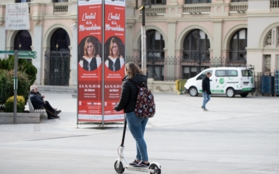 Un patinet elèctric |Roger Benet